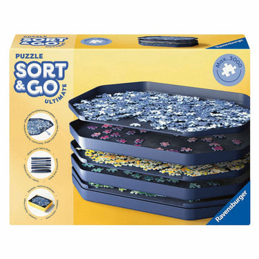 Ravensburger puzzel sorteerset premium - puzzel organizer - 6-delig.