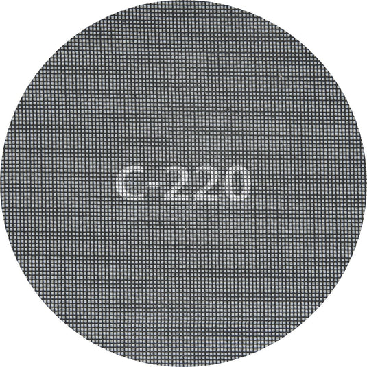 Wolfcraft - 225mm schuurpapier - korrel 220 - 5 stuks - klittenband bevestiging - 2288000