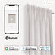 Motionblinds slimme gordijnrail – smart gordijn – bluetooth, draadloos app-bediening pull-start functie – usb-c oplaadbaar – pull-start functie – 240 cm