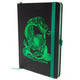 Hole in the wall harry potter - premium a5 notitieboek - slytherin