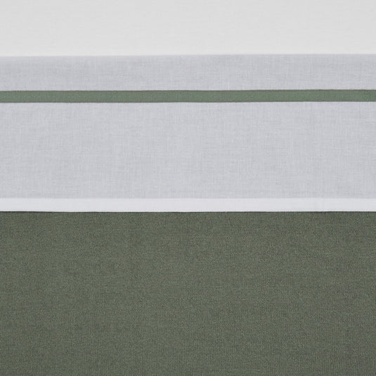 Meyco baby bies wieglaken - forest green - 75x100cm - 0.3 tog