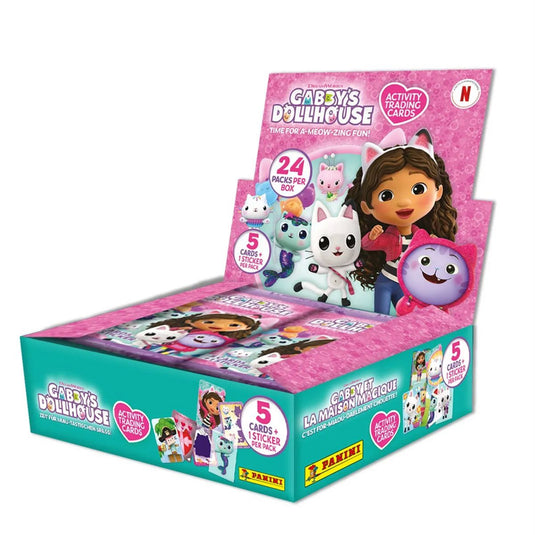 Panini gabby's dollhouse trading cards box