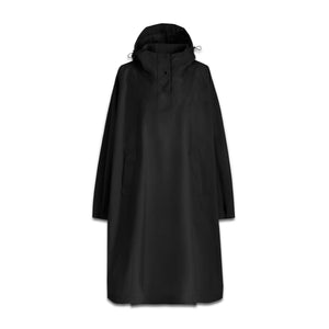 Reisenthel mini maxi raincoat - regenjas - oversized - waterdicht - one size - zwart one size