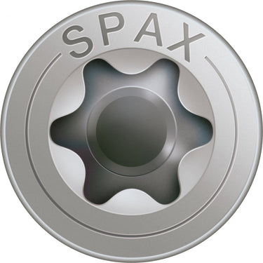 Spax 1197000350353 roestvaststalen schroef, verzonken kop, 3.5 x 35, voldraad, t-star plus t15 - blank - 200 stuks