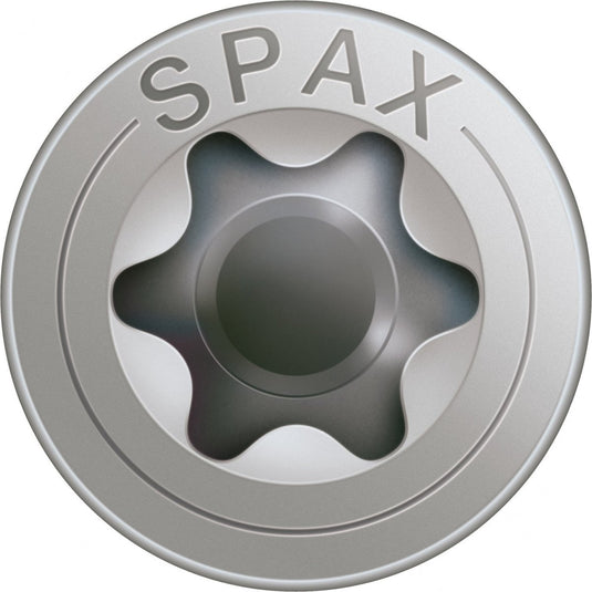 Spax 1197000350353 roestvaststalen schroef, verzonken kop, 3.5 x 35, voldraad, t-star plus t15 - blank - 200 stuks
