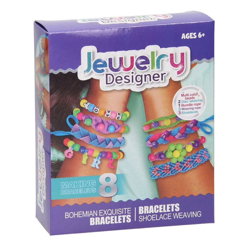 Load image into Gallery viewer, Lobbes speelgoed bv lobbes sieraden designer knutselset - creatieve juwelen maken 8 stuks.
