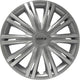 wieldoppen Giga 15 inch ABS zilver set van 4