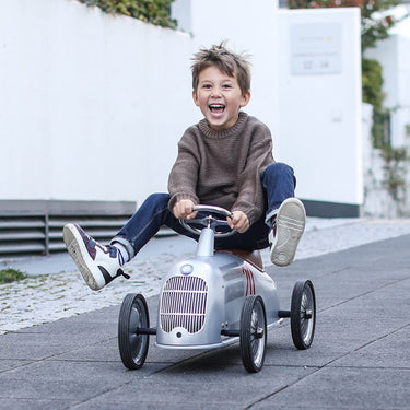 Baghera loopauto - mercedes benz w25 - 90x41x38cm - verover de baan in stijl - 2 jaar