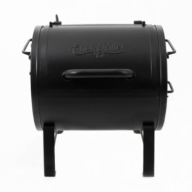 Char-griller ® 3-in-1 draagbare houtskool bbq – compacte tafelbarbecue en side fire box voor smoker – ideaal voor tuin, terras, camping, en balkon