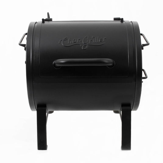Char-griller ® 3-in-1 draagbare houtskool bbq – compacte tafelbarbecue en side fire box voor smoker – ideaal voor tuin, terras, camping, en balkon