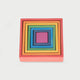 Tickit regenboog architect blokken - vierkant