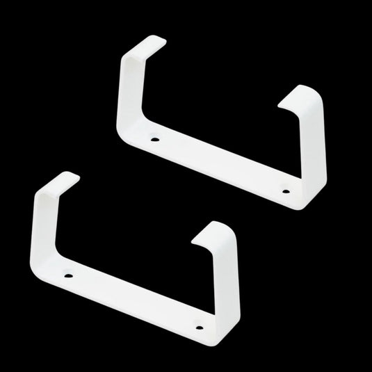 Starx bevestigingsbeugel kunststof voor rechthoekig ventilatiekanaal 110x54mm wit - per 2 stuks (45.707.31)