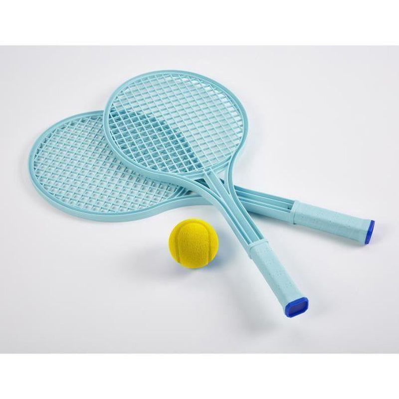 Load image into Gallery viewer, Ecoffier ecoiffier tennis speelgoedset voor kinderen - pastelkleurig racketspel.
