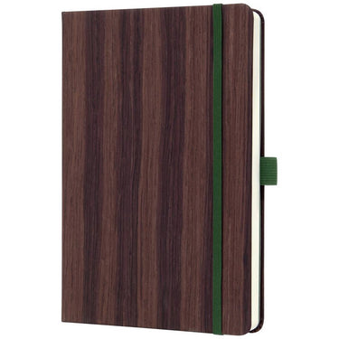 Sigel notitieboek - conceptum - a5 - houtstructuur - punt-gelijnd - hardcover - si-co674