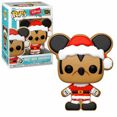 Funko mickey mouse - disney holiday 2022 pop! heroes santa mickey 9 cm verzamelfiguur - multicolours