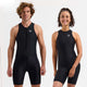 Rogelli florida trisuit heren en dames - mouwloos - zwart - l