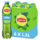 Lipton ice tea green fles - zero sugar - zonder suiker - 6 x 1500 ml - voordeelverpakking