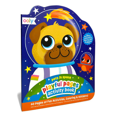 Ooly - playful pages - activiteitenboek - pets in space