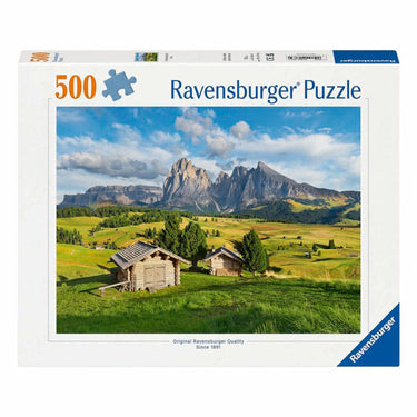 Ravensburger puzzel landschap - legpuzzel - 500 stukjes