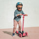 Yvolution - yglider kiwi - rood - kinderstep met led wielen
