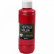 Creotime textile color, rood, pearl, 250 ml