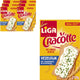 Liga cracotte luchtige crackers vezelrijk 6 x 250g - crackers - broodvervangers - hoog in vezel - ontbijt