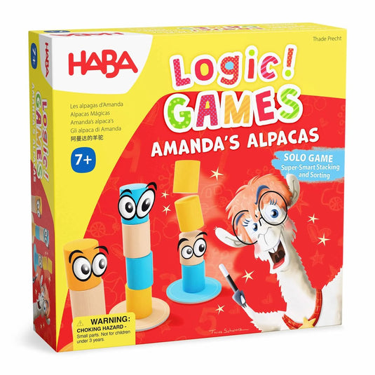 Haba denkspel amanda's alpaca's - uitdagend puzzelspel voor kinderen.