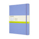 Moleskine classic notitieboek - extra large - hardcover - blanco - hortensia blauw