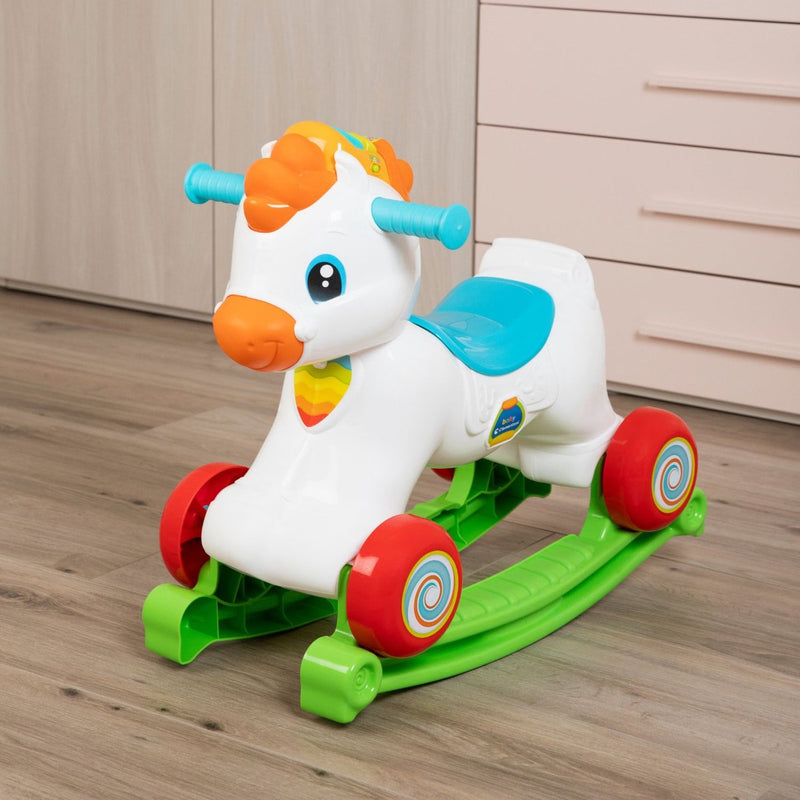 Load image into Gallery viewer, Clementoni baby - rocky het hobbelpaardje 3in1
