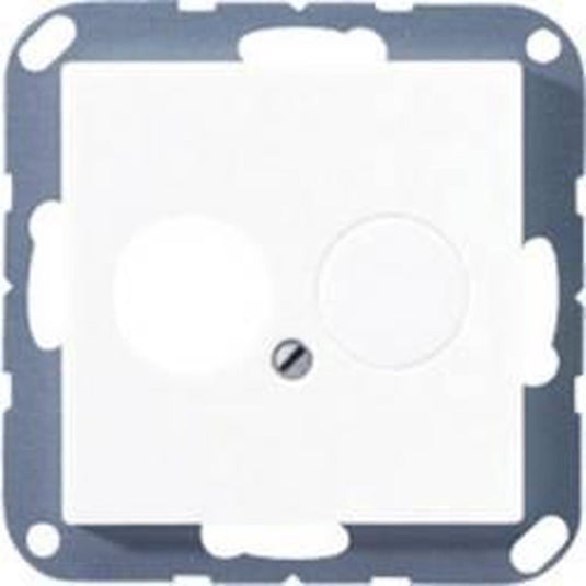 Jung as500 insteekplaat schakelmateriaal - a562ww - e32qm