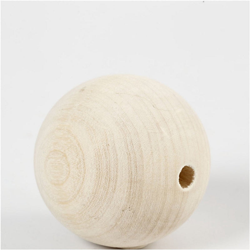 Load image into Gallery viewer, Creativ company houten kraal 6mm, 3st.
