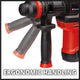 Einhell elektrische breekhamer te-dh 5 - 750 w - 5 j - sds-plus - incl. punt en platte beitel - incl. transport- opbergkoffer