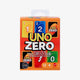 Mattel games uno zero kaartspel