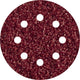Wolfcraft - schuurpapier korrel 40 – 115mm – 25 stuks – voor schuurmachines – klittenbandbevestiging - 2269100