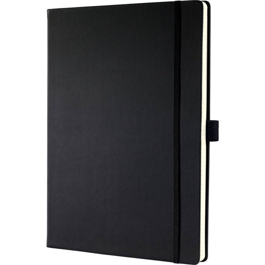 Sigel notitieboek - conceptum - a4 - zwart - hardcover - 194 pagina's - 80 grams - dots - si-co108