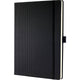 Sigel notitieboek - conceptum - a4 - zwart - hardcover - 194 pagina's - 80 grams - dots - si-co108