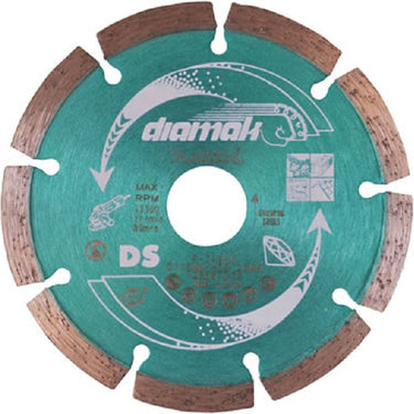 Makita diamak - diamantdoorslijpschijf - voor beton, marmer, leisteen, zachte baksteen, cementsteen - 115 mm