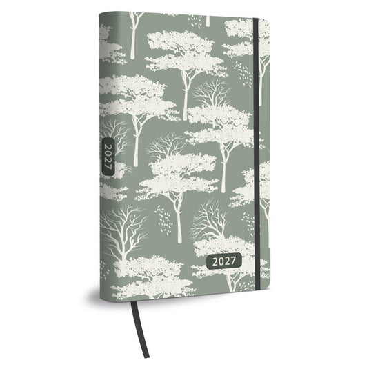 Comello compact agenda 16-maands forest silhouettes 2027