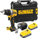 Dewalt dcd800e2t compacte accu schroefboormachine 18v xr 1.7ah powerstack in tstak
