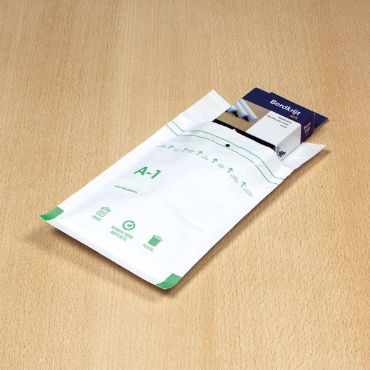 Raadhuis luchtkussenenvelop - 120x175mm - a11 - met plakstrip - wit - 200 stuks - rd-306611