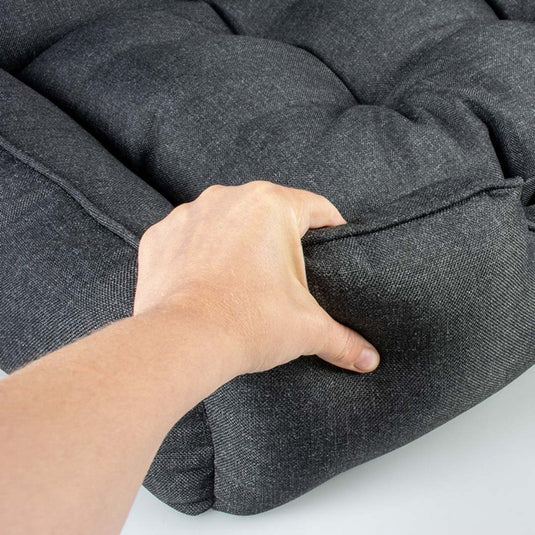 Duvo + duratex hondenbed donkergrijs s-60x45x16cm