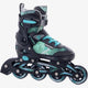 inline skates Dasty 82A softboot groen maat 37-40