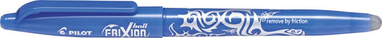 Pilot frixion erasable rollerball pen 0.7mm tip- doos van 12 stuks - sky blue