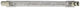 Osram halogeen staaflamp r7s 48w 2800k 700lm 230v - 74,9mm - warm wit
