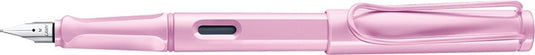 Lamy safari spring special edition vulpen light rose met medium penpunt