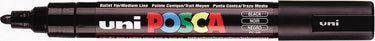 Posca paintmarker uni pc5m m zwart | 6 stuks