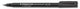 Staedtler viltstift lumocolor 317 permanent m zwart - 10 stuks