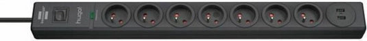Brennenstuhl power socket - 7 sockets with switch (2 m)
