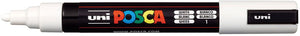 Posca markeerstiften pc-5m wit 6 stuks