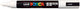 Posca markeerstiften pc-5m wit 6 stuks